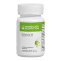 Frasco de suplemento Balance-M de Herbalife Nutrition, contiene 30 cápsulas de 16.5 g con Bacopa monnieri y vitaminas esenciales.