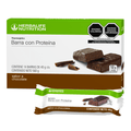 Barras de proteínas de lujo de Herbalife con sabor a chocolate, 14 barras de 40 g cada una, contenido neto 560 g.