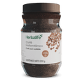 Frasco de Café Instantáneo Herbalife, café puro soluble de 200 g para preparar bebidas calientes o frías.