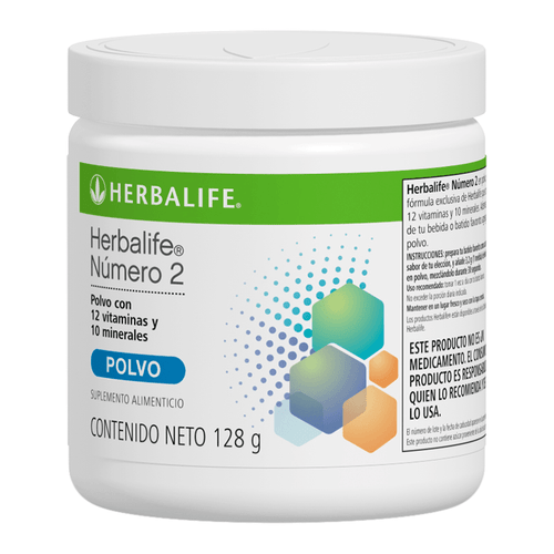 Complejo Multivitamínico Herbalife con 12 vitaminas y 10 minerales en polvo