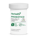 Envase de Probiótico Herbalife, suplemento alimenticio en polvo a base de lactobacilos y fibra, 30 g.
