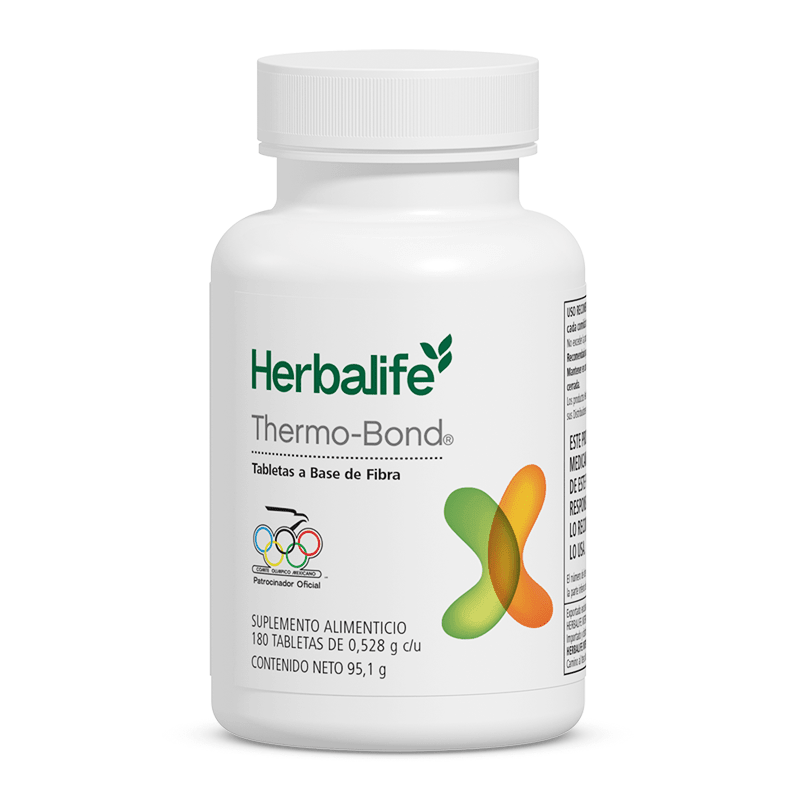 Thermo-Bond Tablets | Fiber, Oats & Citrus Supplement, 180 tablets, 95.1 g, Herbalife dietary supplement.