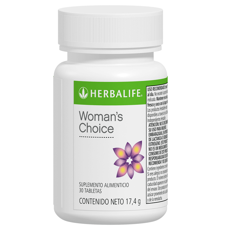 Woman's Choice | Mujer Fuerte y Saludable de Herbalife, suplemento alimenticio de 30 tabletas, 17.4g.